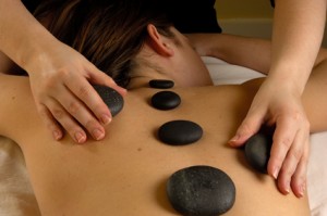 spa hot mineral stone treatment